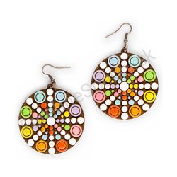 Mandala náušnice, fs00334